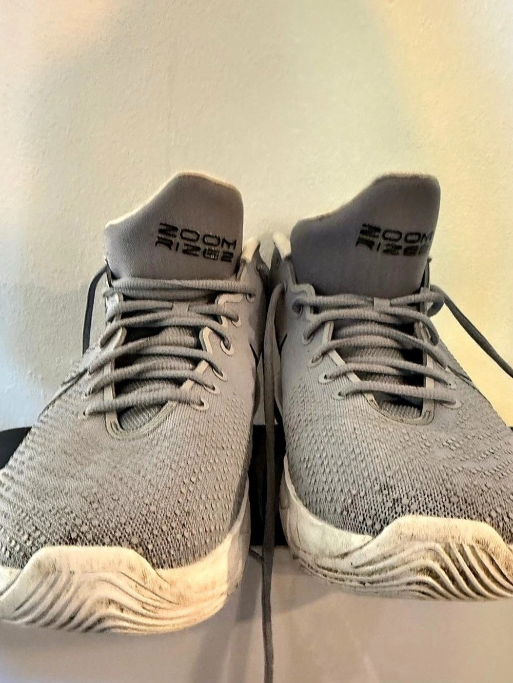 Nike Zoom KD 12 Basketball Shoes Gray White US 12